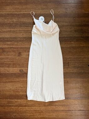 BNWT Petal & Pup Persia Blush Cowl Neck Slip Midi Dress Size 4